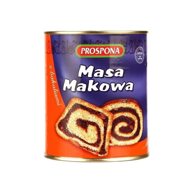 MASA MAKOWA Z BAKALIAMI (3,2 KG) MASA MAKOWA Z BAKALIAMI (3,2 KG)