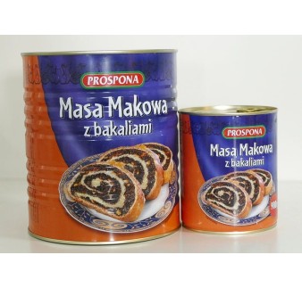 MASA MAKOWA Z BAKALIAMI (3,2 KG)