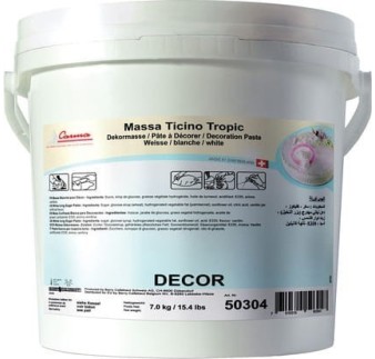 MASA CUKROWA TROPIC BIAŁA (7 KG)