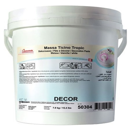 MASA CUKROWA TROPIC BIAŁA (7 KG)