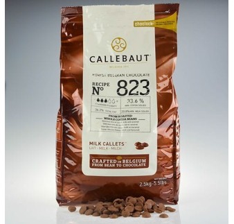 CZEKOLADA MLECZNA CALLETS 823 (2,5 KG)