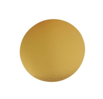 KRĄŻKI POD TORT ZŁOTE 10 CM (100 SZT)
