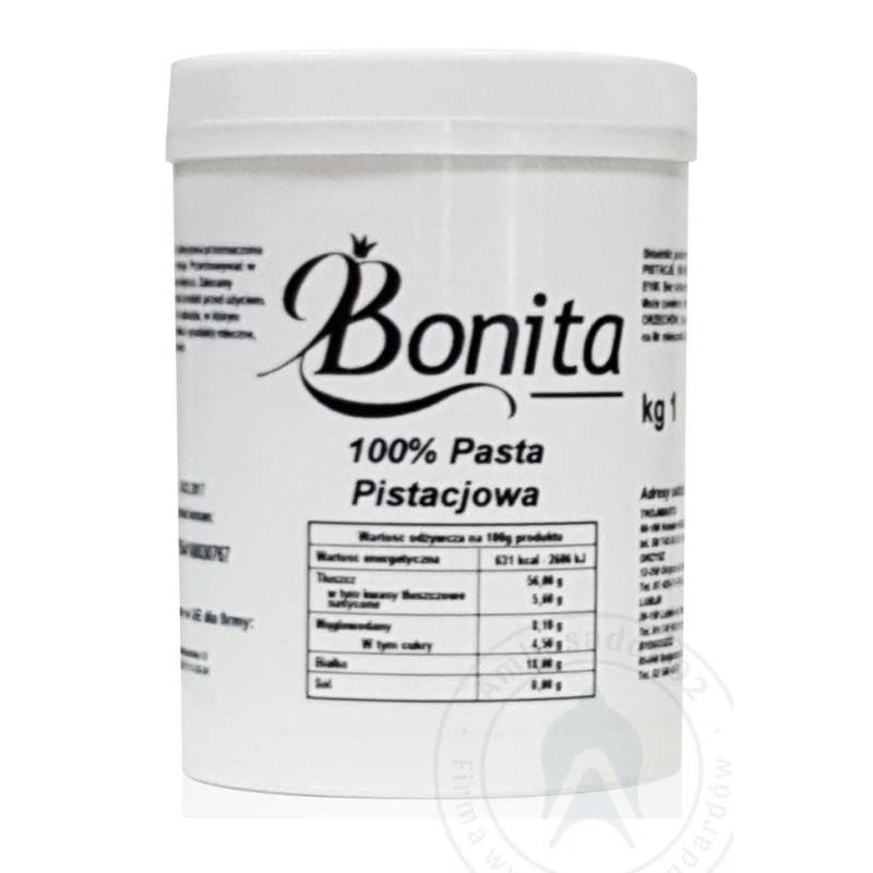 PASTA PISTACJOWA 100% (1 KG)