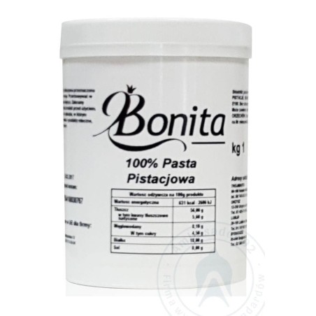 PASTA PISTACJOWA 100% (1 KG)