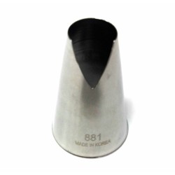 Tylka cukiernicza nierdzewna dekoracyjna 881 (1 szt)