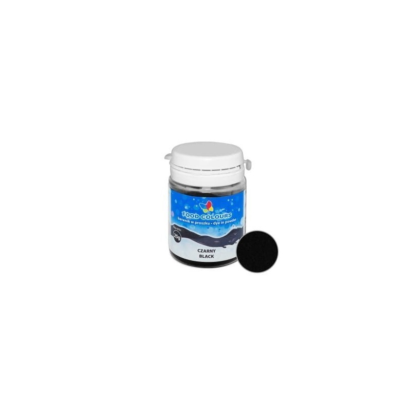 BARWNIK W PROSZKU CZERŃ (25 G) BARWNIK W PROSZKU CZERŃ (25 G)