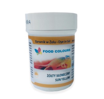 BARWNIK W ŻELU ŻÓŁTY SŁONECZNY (35 G)