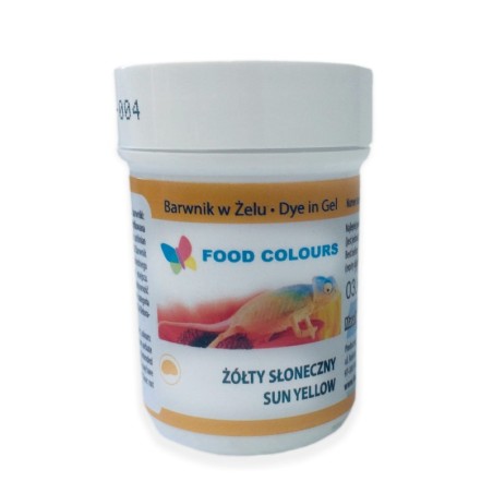 BARWNIK W ŻELU ŻÓŁTY SŁONECZNY (35 G)