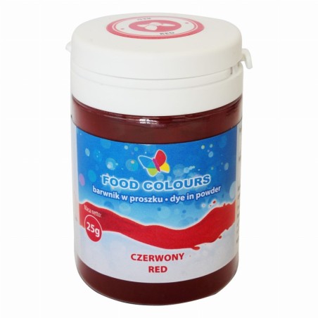 BARWNIK W PROSZKU CZERWIEŃ (25 G)