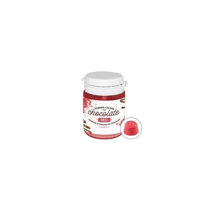 BARWNIK W PROSZKU DO CZEKOLADY CZERWONY (20 G) BARWNIK W PROSZKU DO CZEKOLADY CZERWONY (20 G)