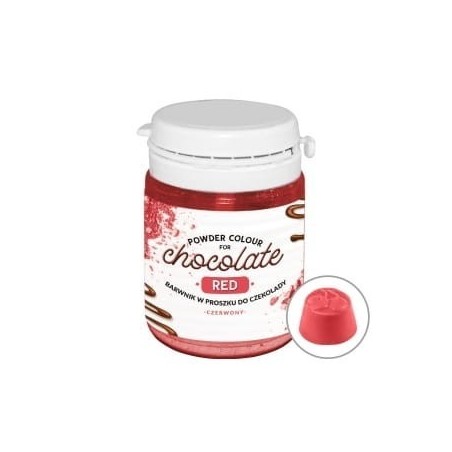 BARWNIK W PROSZKU DO CZEKOLADY CZERWONY (20 G)