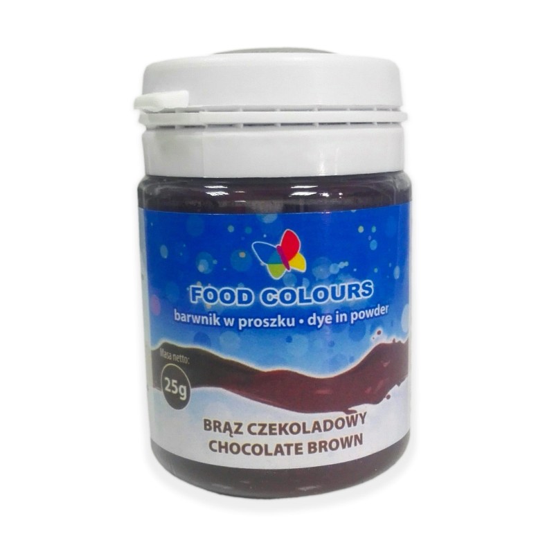 BARWNIK W PROSZKU BRĄZ CZEKOLADOWY (25 G) BARWNIK W PROSZKU BRĄZ CZEKOLADOWY (25 G)