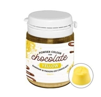 BARWNIK W PROSZKU DO CZEKOLADY ŻÓŁTY (20 G)