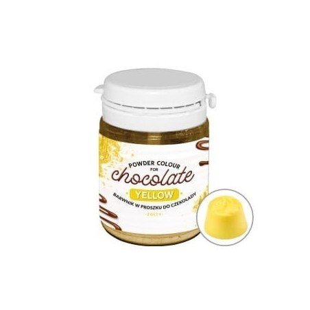 BARWNIK W PROSZKU DO CZEKOLADY ŻÓŁTY (20 G)