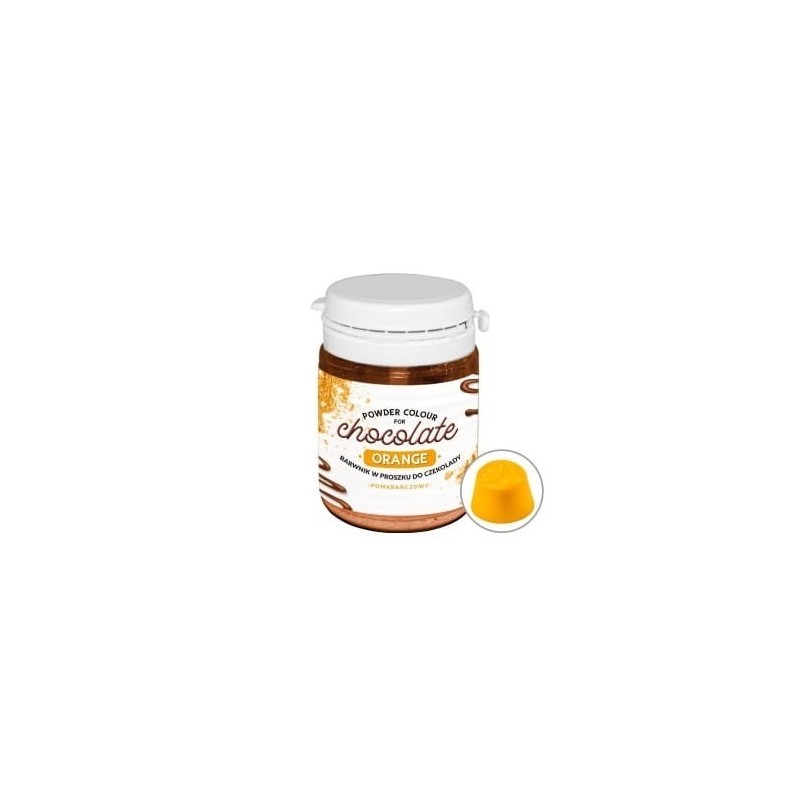 BARWNIK W PROSZKU POMARAŃCZOWY DO CZEKOLADY (20 G)