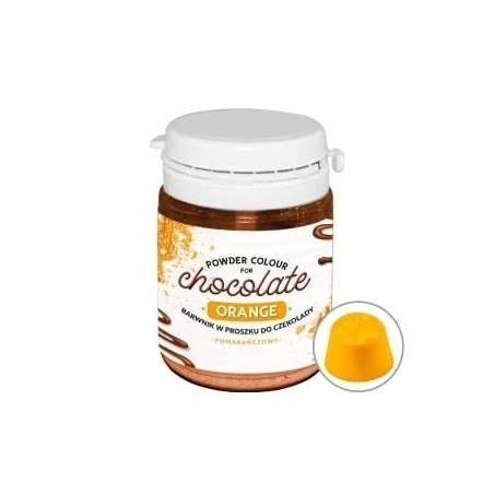 BARWNIK W PROSZKU POMARAŃCZOWY DO CZEKOLADY (20 G)