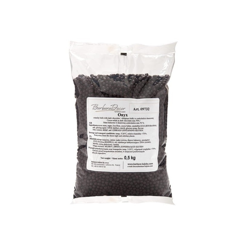CHRUPIĄCE KULKI DESEROWE ONYX (500 G)