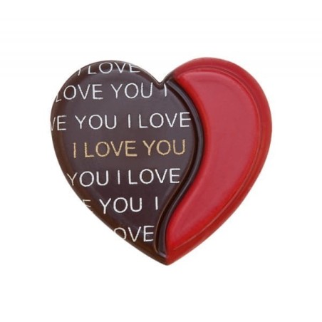 DEKORACJE CZEKOLADOWE I LOVE YOU (240 SZT)