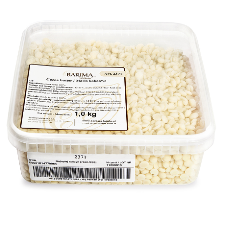 MASŁO KAKAOWE CALLETKI (1 KG)