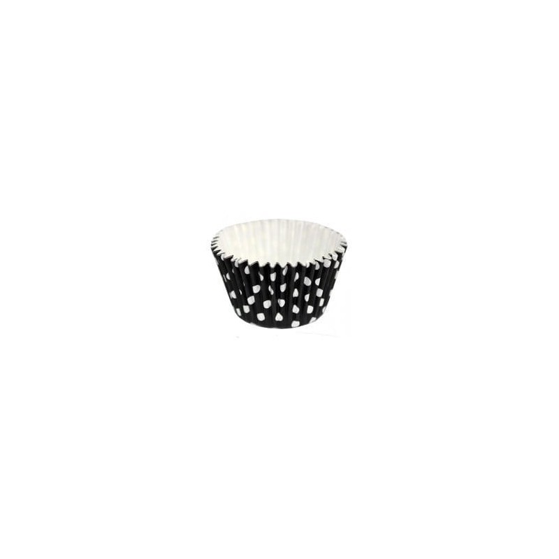 PAPILOTKI CUPCAKE POLKA CZARNE (90 SZT)