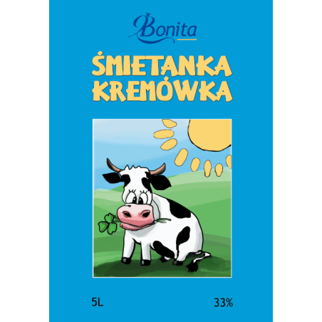 Śmietanka Bieruń Kremówka 33% (5L) - odbiór osobisty