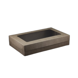 PUDEŁKO NA CIASTKA Z POKRYWKĄ 370X230X7,5 CM