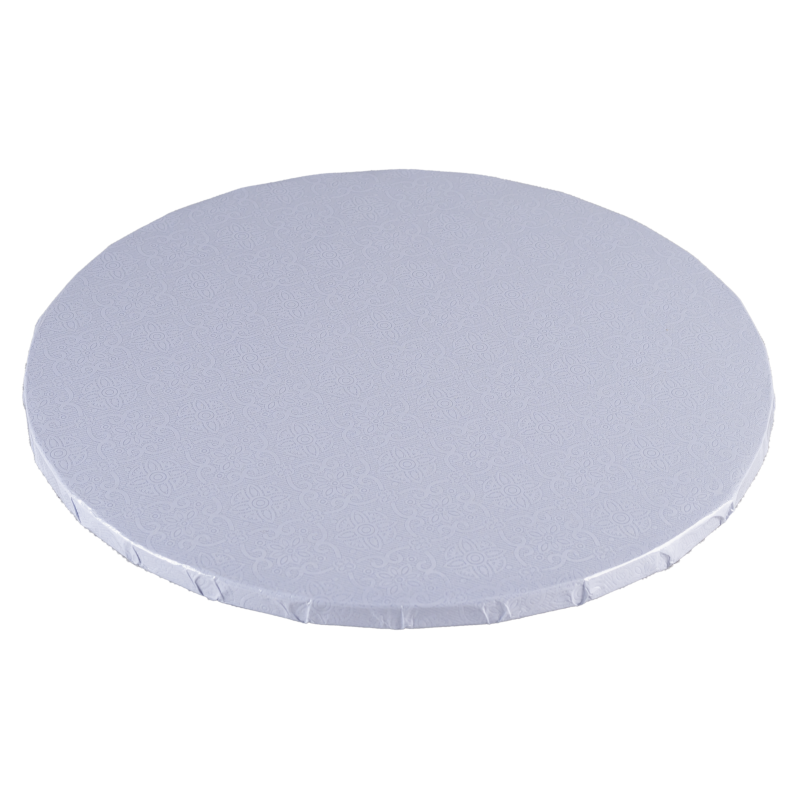 PODKŁAD CUKIERNICZY OKRĄGŁY GRUBY BIAŁY (25 CM)