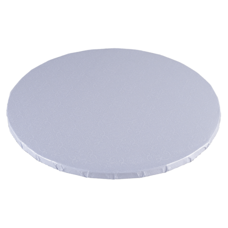 PODKŁAD CUKIERNICZY OKRĄGŁY GRUBY BIAŁY (25 CM)