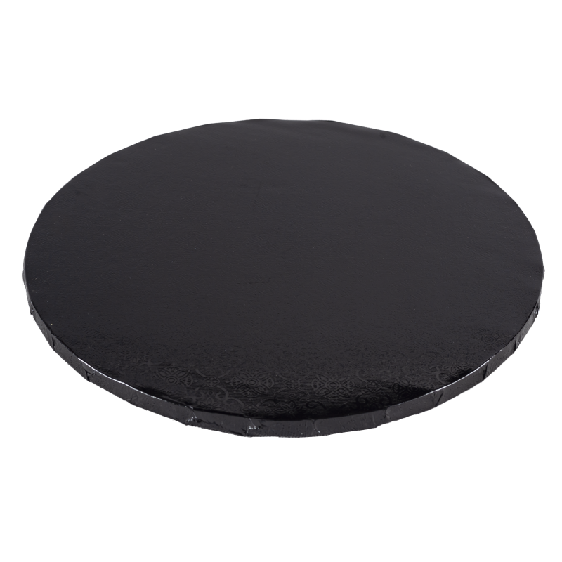 PODKŁAD CUKIERNICZY OKRĄGŁY GRUBY CZARNY (30 CM) PODKŁAD CUKIERNICZY OKRĄGŁY GRUBY CZARNY (30 CM)