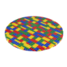 PODKŁAD CUKIERNICZY ORĄGŁY KLOCKI LEGO (25 CM)