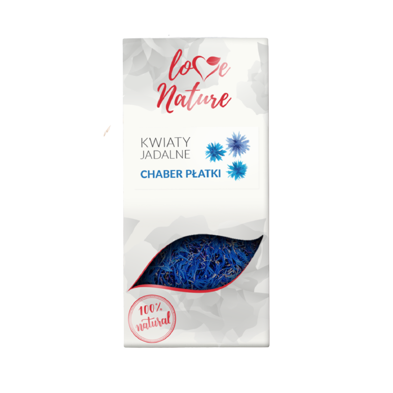 KWIATY JADALNE CHABER PŁATKI (10 G) KWIATY JADALNE CHABER PŁATKI (10 G)