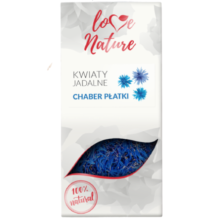 KWIATY JADALNE CHABER PŁATKI (10 G)