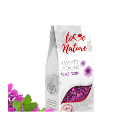 KWIATY JADALNE ŚLAZ DZIKI (10 G)