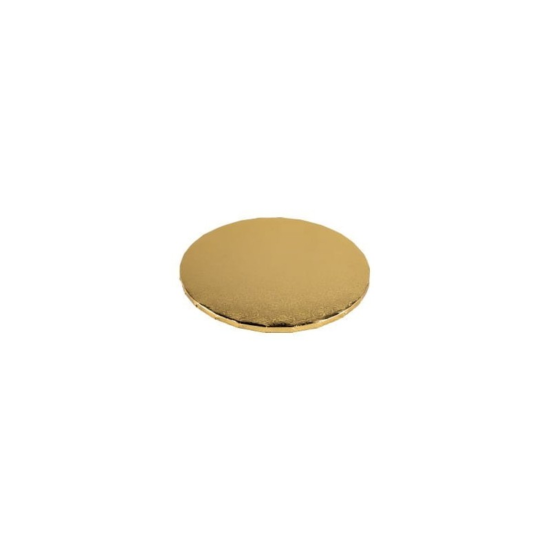 PODKŁAD CUKIERNICZY OKRĄGŁY ZŁOTY (45 CM)