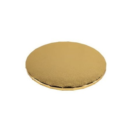 PODKŁAD CUKIERNICZY OKRĄGŁY ZŁOTY (45 CM)