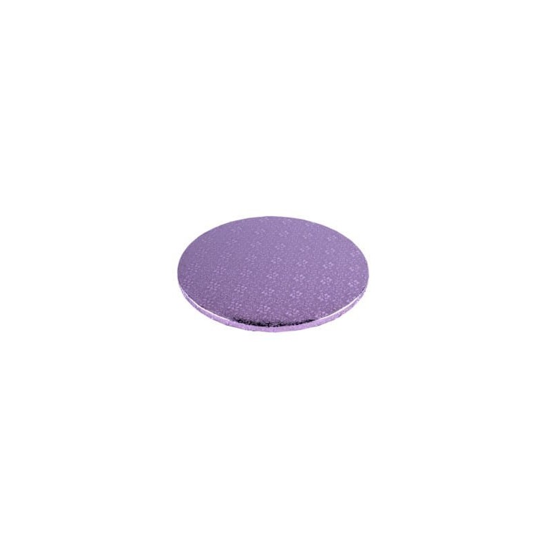 PODKŁAD CUKIERNICZY OKRĄGŁY FIOLETOWY (30 CM)