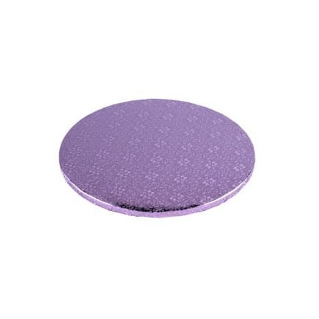 PODKŁAD CUKIERNICZY OKRĄGŁY FIOLETOWY (30 CM)