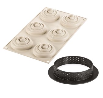 FORMA SILIKONOWA KIT MINI TARTE TWIST ZESTAW 3D