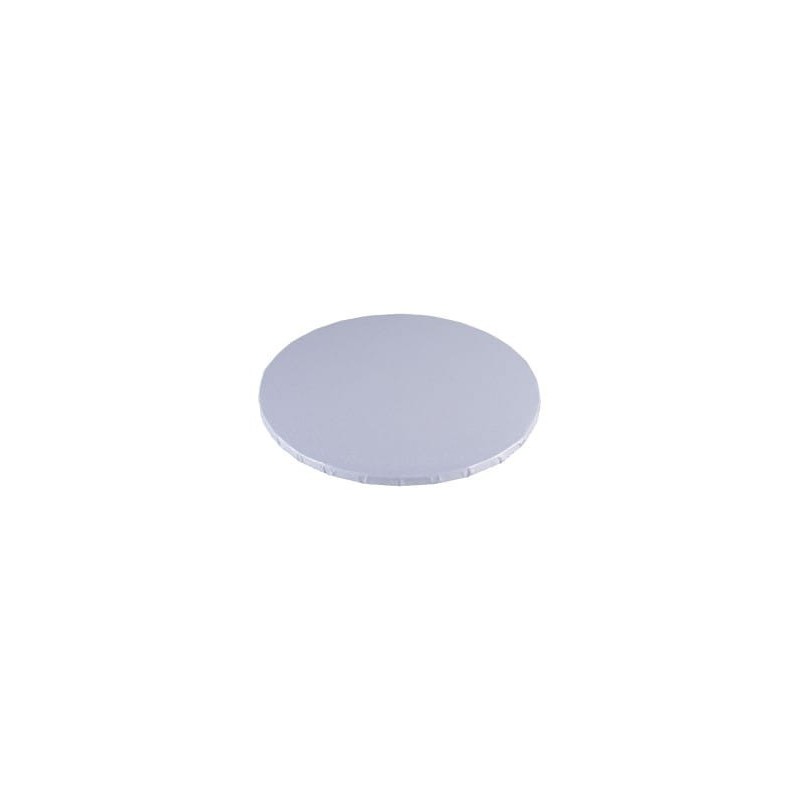 PODKŁAD CUKIERNICZY OKRĄGŁY BIAŁY MDF (40 CM)