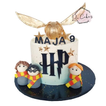 ZLOTY TOPPER HARRY POTTER (10 CM)