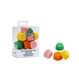 PAPILOTKI BONBON KOLOROWE (200 SZT)