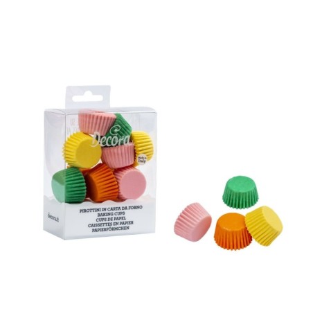 PAPILOTKI BONBON KOLOROWE (200 SZT)