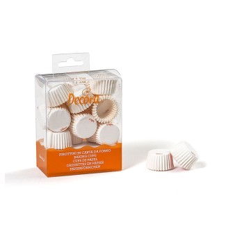 PAPILOTKI BONBON BIAŁE (200 SZT)