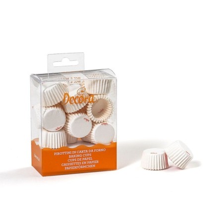 PAPILOTKI BONBON BIAŁE (200 SZT)