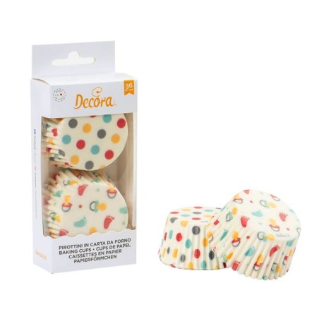 PAPILOTKI VINTAGE (36 SZT)