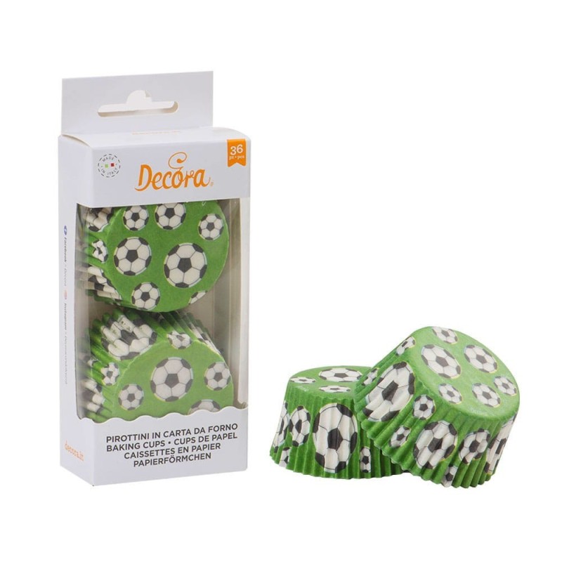 PAPILOTKI PIŁKA NOŻNA (36 SZT) PAPILOTKI PIŁKA NOŻNA (36 SZT)