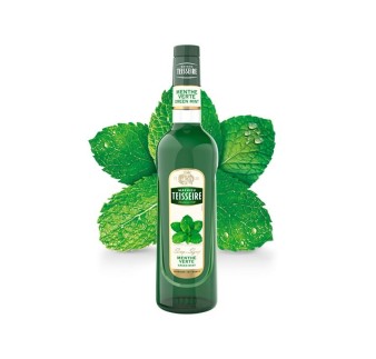 SYROP O SMAKU ZIELONEJ MIĘTY (0,7 L)