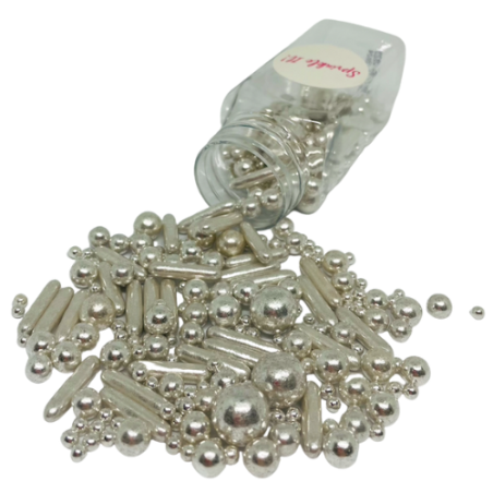 POSYPKA CUKROWA LOVELY SILVER (100 G)