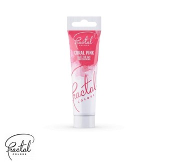 BARWNIK SPOŻYWCZY W ŻELU CORAL PINK (30 G)