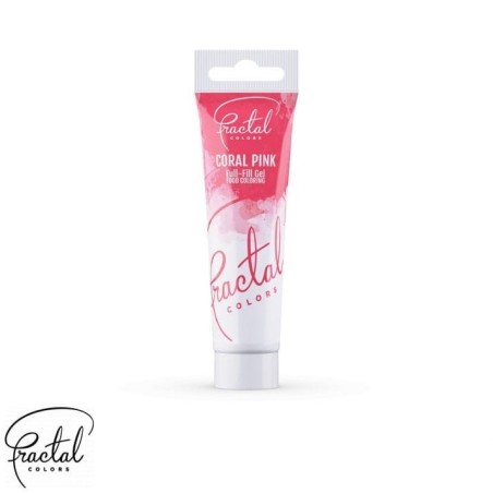 BARWNIK SPOŻYWCZY W ŻELU CORAL PINK (30 G)